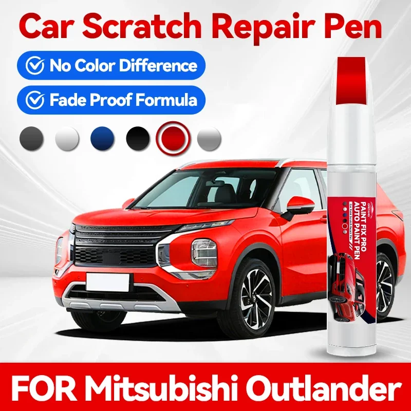 

Ремонтный карандаш для подкраски царапин для Mitsubishi Outlander 2001-2025 CU CW0 GF0 GG0, DIY, для самостоятельного использования