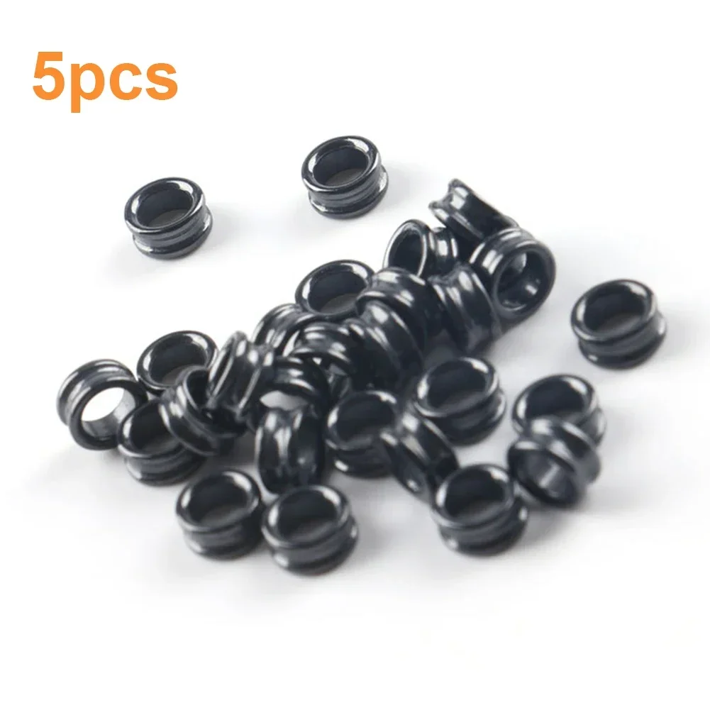 

5pcs DIY Fishing Rod Guides Ring Ceramic Ring Rod Repair Kit Self-contained Groove Fish Rod Guides Ring Fishing Accessories