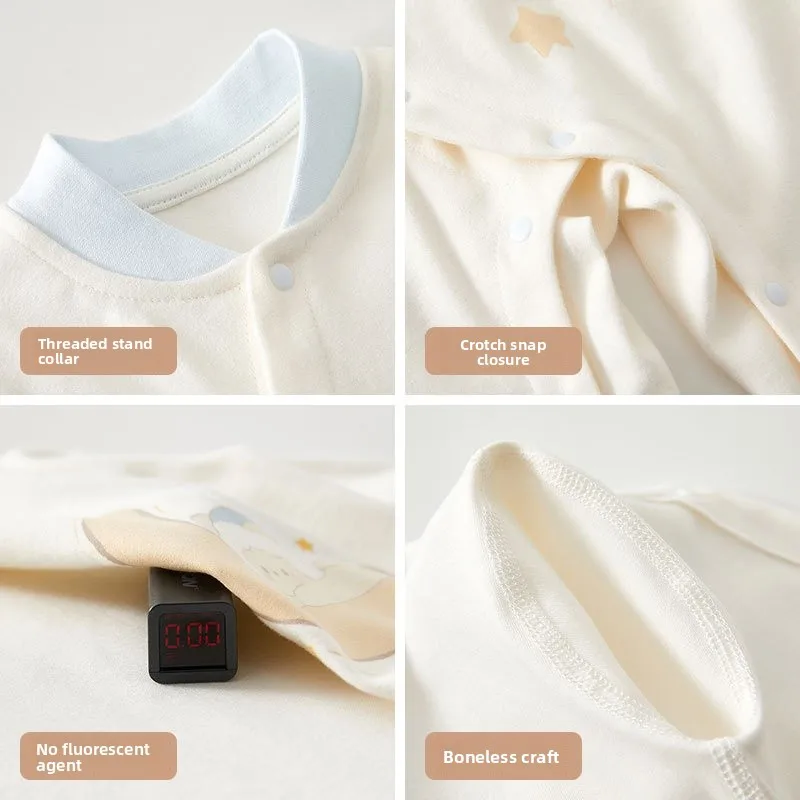 愛らしい純綿ベビー服 春秋 韓国風 Sle Moon Bear ブランド ローウエスト ロングパンツ オンライン限定