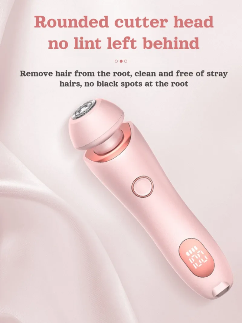 Women's Portable 3D Floating Knife Net Private Electric Shaver USB Charging Wet Dry Multifunctional Shaver