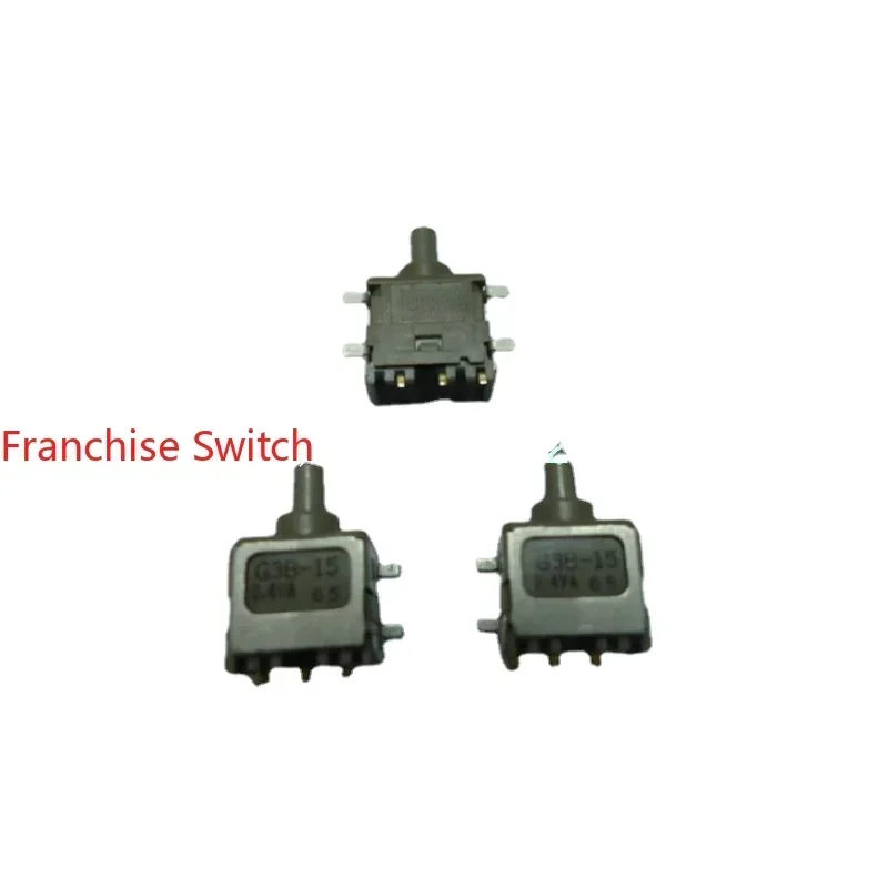 G3B-15 Small Reset Pushbutton Switch 0.4VA Toggle Button 7-pin Without Lock