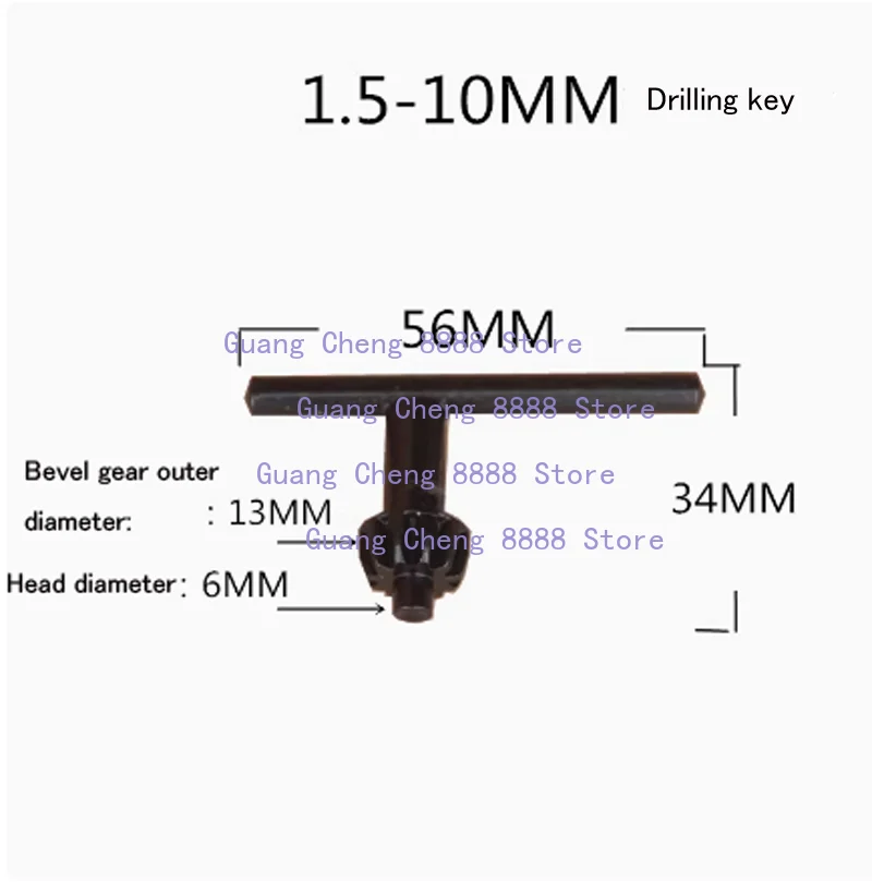 1PC NEW Hand Drill Key Wrench Drill Chuck Change Bit Converter Adaptor Hardware Tool Accessories Drill Chuck Key Wrench