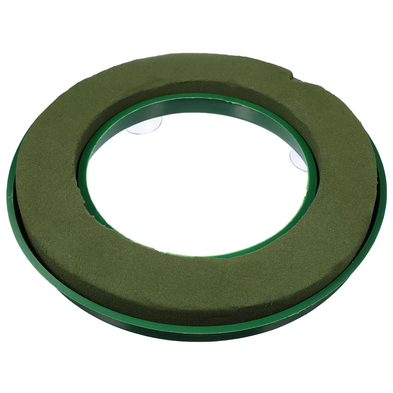 

1Pcs Suction Cup Flower Ring Holder Floral Mud Base 30x30cm Wedding Car Decoration Floral Mud for Florists DIY