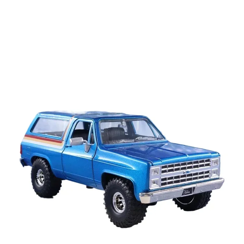 Jada 1:24 1980 Chevrolet BLAZER SUV Off-road Vehicle Diecast CHEVY Metal Alloy Model Car Toys For Children Gift Collection