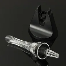

Aerator Wine Aerator Pourer Aerating Pourer Decanter Spout Base All Bottle Types Easy Use Improve Flavor Bouquet Acrylic