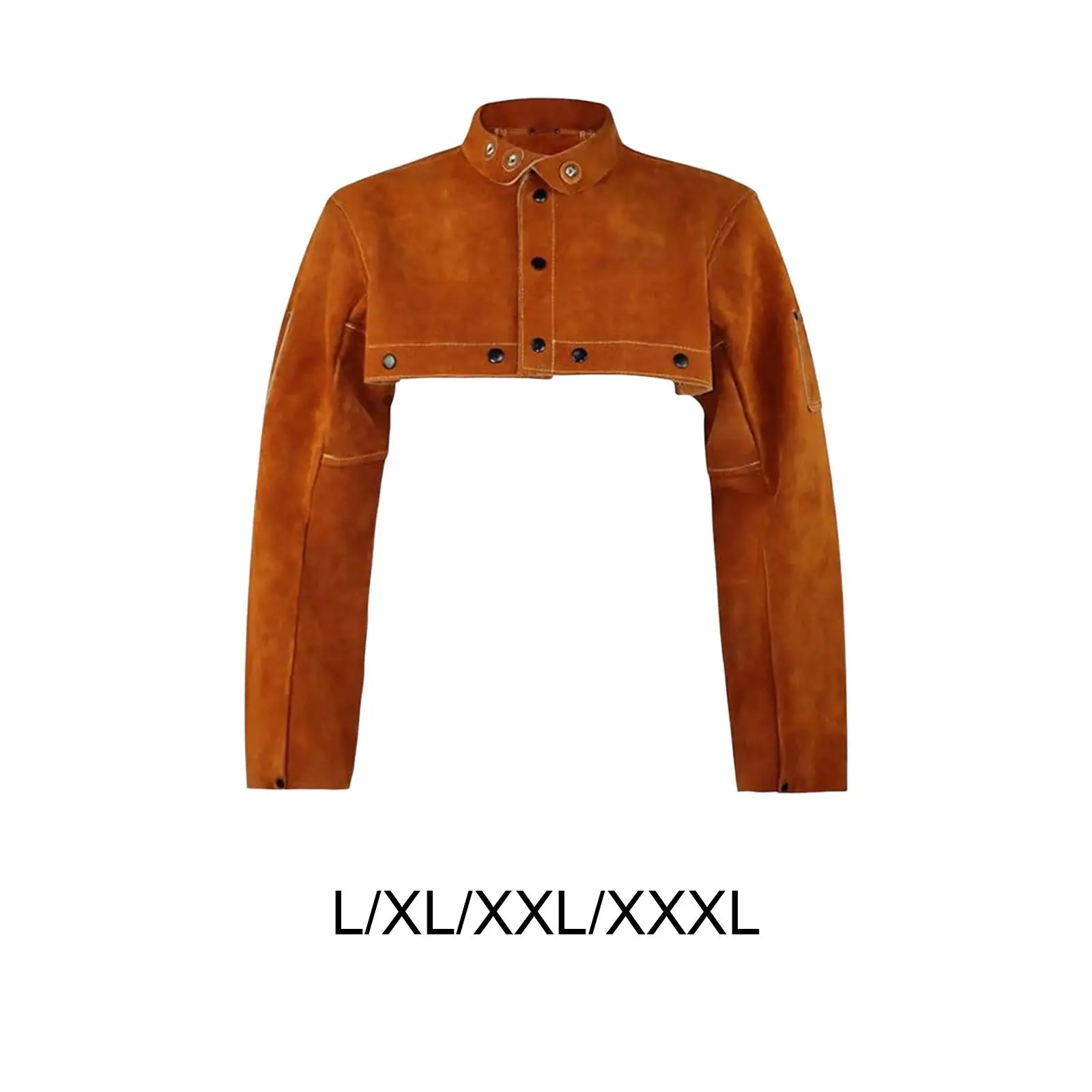 Welding Cape Sleeve Fire Retardant Multipurpose Long Sleeves for Construction Torch Work Manufacturing Automotive Welding