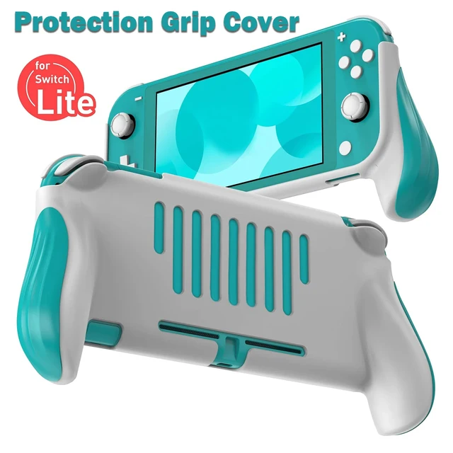 Ochronne etui z uchwytem do konsoli Nintendo Switch Lite, akcesoria, odporne na upadki i wstrząsy, osłona z uchwytem do Switch Lite