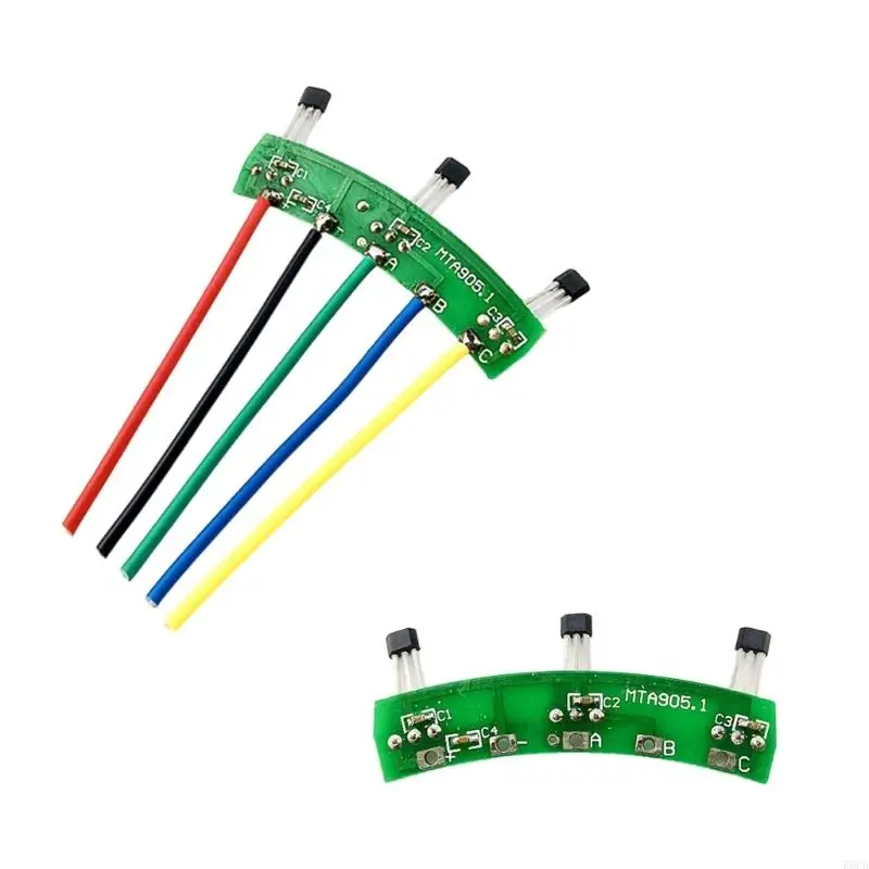 Hall Effect Circuit Board For 500-2000W Electric Bike Motors Two Wheel Motor 120 Degrees Motors