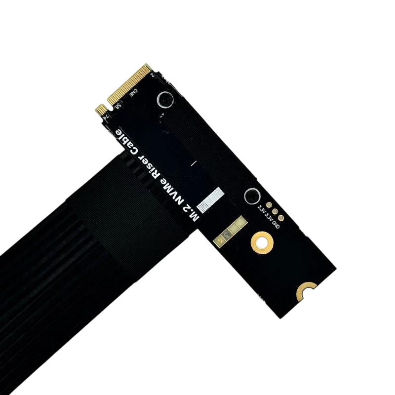 ADT-Link NVMe to PCIe X16 Graphics Card Extension Cable PCIE 4.0 X4 Full Speed Adapter M.2 Interface Desktop GPU Riser