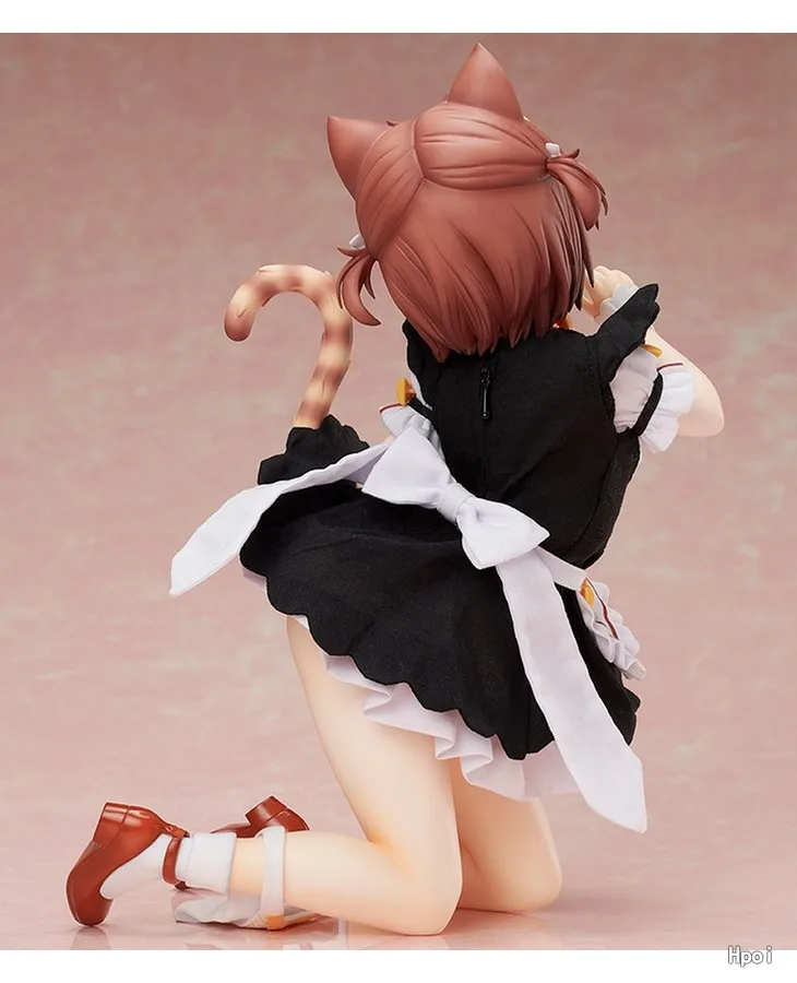 Natywna oprawa oryginalna: NEKOPARA Azuki 1/4 Sexy girls Anime z PVC figurki zabawki Anime rysunek dorosła lalka Model prezenty