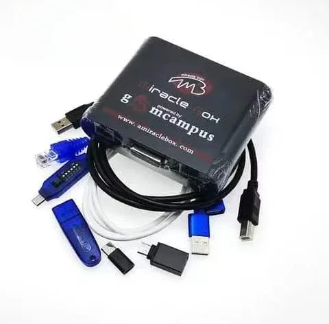 Miracle Box With Miracle Key Dongle With UMF All Boot Cable For China Mobile Phones Unlock Repairing Unlock