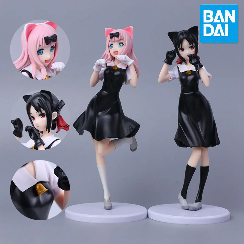 

22cm Animes Kaguya-sama Love Is War Anime Figure Fujiwara Chika Action Figures Kaguya Shinomiya Figurine Ornaments PVC Gift Toys