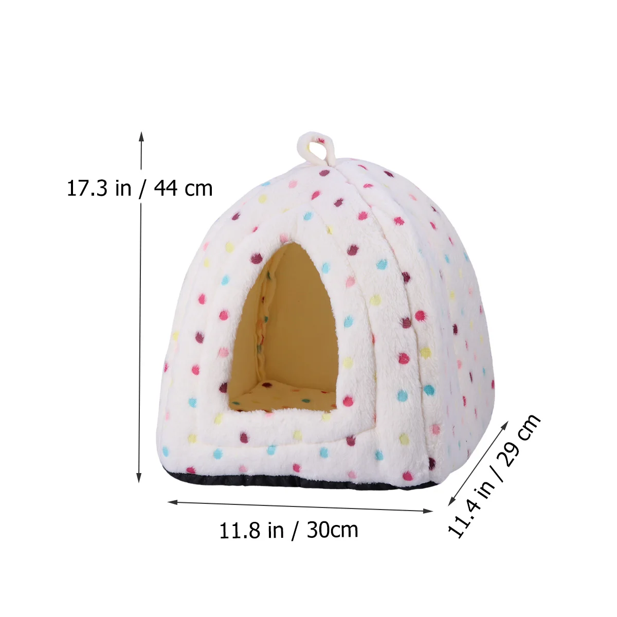 

Pet Cat and Dog Cave Bed Accessories Golden Retriever House Supplies