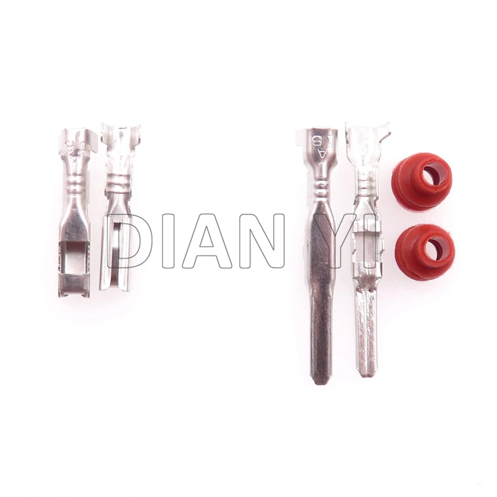 Soquete de cabo auto válvula solenóide para Honda, 2 Way Starter automóvel selado Plug, Peças de conector de modificação do carro, 6189-0156, 1 conjunto