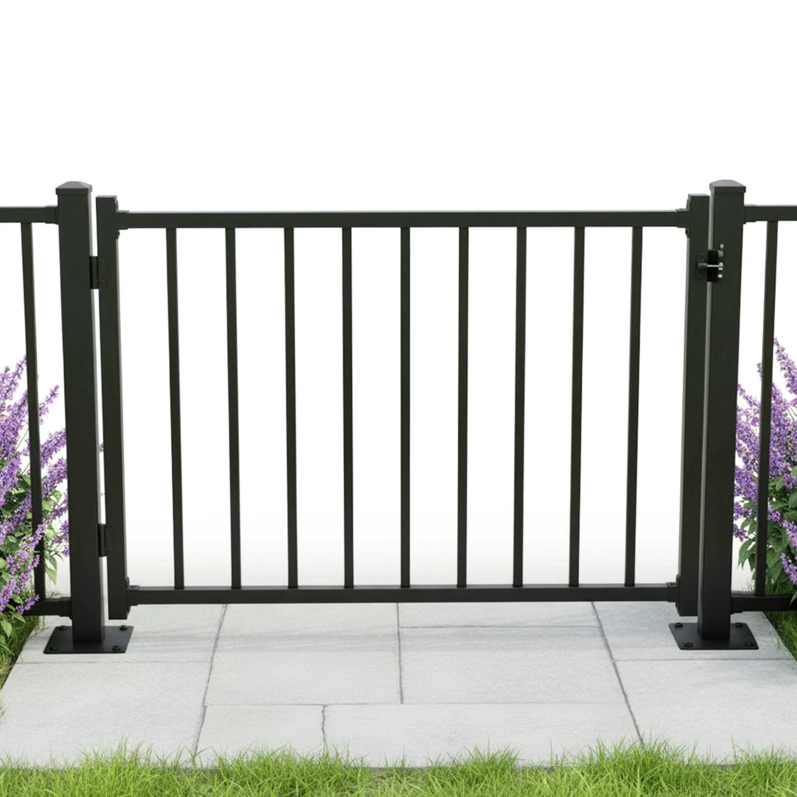 

Разборные ворота для веранды с защелкой и автоматически закрывающимися петлями, легкие, для ограждений, лестниц и дверных проемов