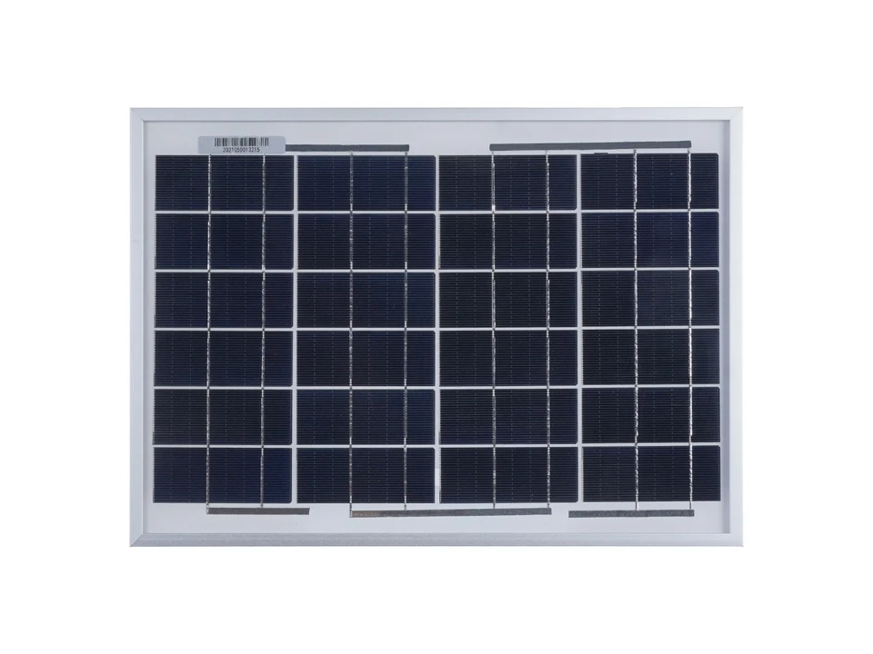 High-efficiency Waterproof PV-12W Solar Panel, W/ Brackets for Easy Installation