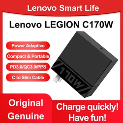 Lenovo LEGION C170W PD3.0 Multi-protocol Fast Charge Gallium Nitride Portable Adapter Charger Plug Mobile Phone Tablet Laptop