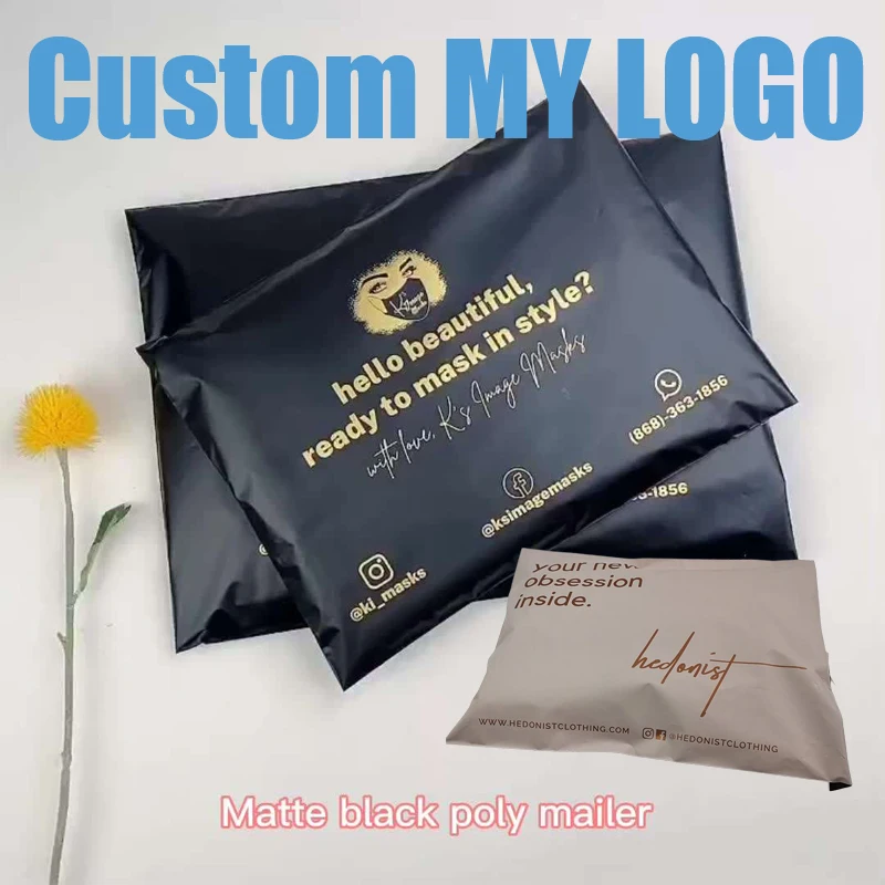 Biologisch Afbreekbaar Poly Mailers Naakt Matte Custom Poly Mailer Zakken Verzending Mailing Zakken