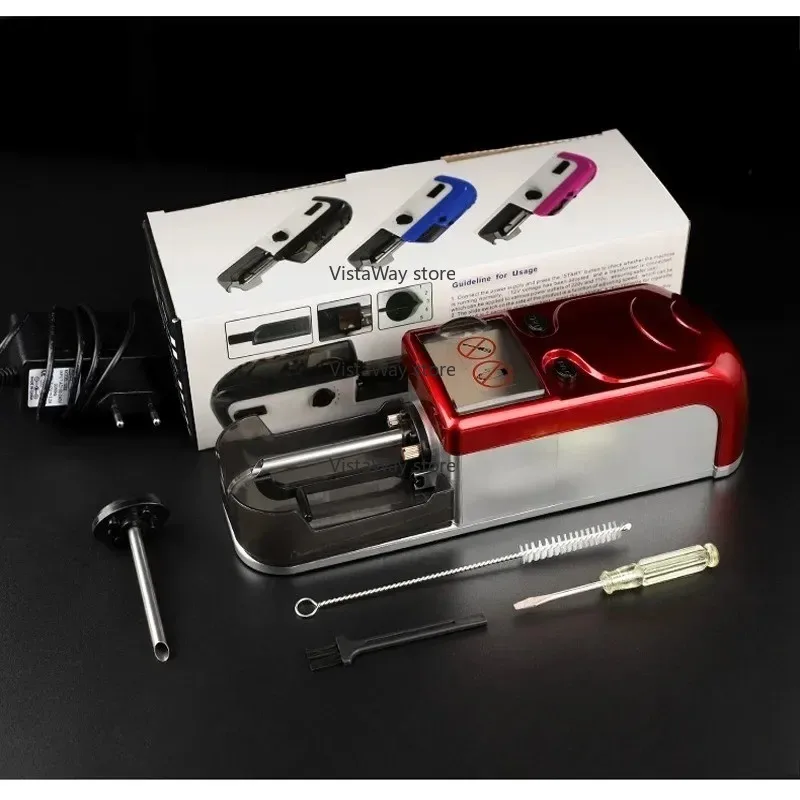 

Hot Sale High End Cigarette Maker Full Automatic Household Electric Cigarette Maker Empty Cigarette Tube 8mm/6.5mm