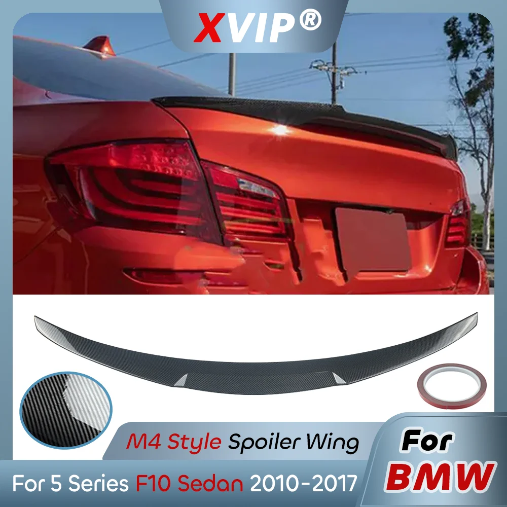 

Глянцевый карбоновый спойлер в стиле M4 для BMW 5 серии F10 седан 2010-2017 годов выпуска