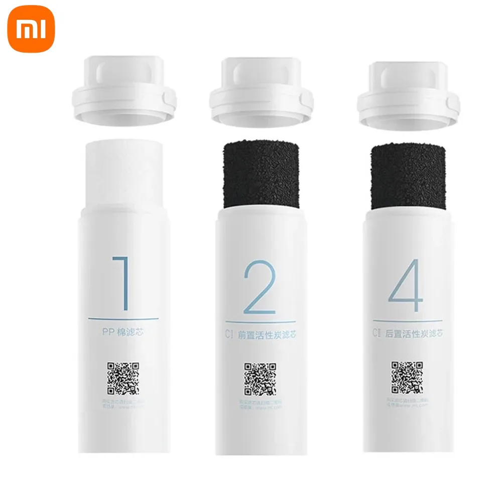 Original XIAOMI Mijia Original Mi Wasserreiniger Filter Ersatz PP Baumwolle Aktivkohle Trinkwasserfilter