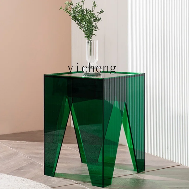 

TQH living room side table coffee table movable small bedside table small creative light luxury modern simplicity