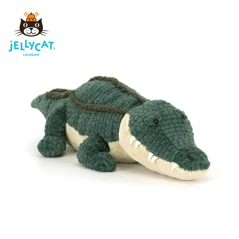 

Плюшевая игрушка-крокодил Jellycat Alexis (Великобритания), большой размер, очень мягкая, для объятий, подушка для сна, успокаивающая игрушка, подарок для детей и взрослых