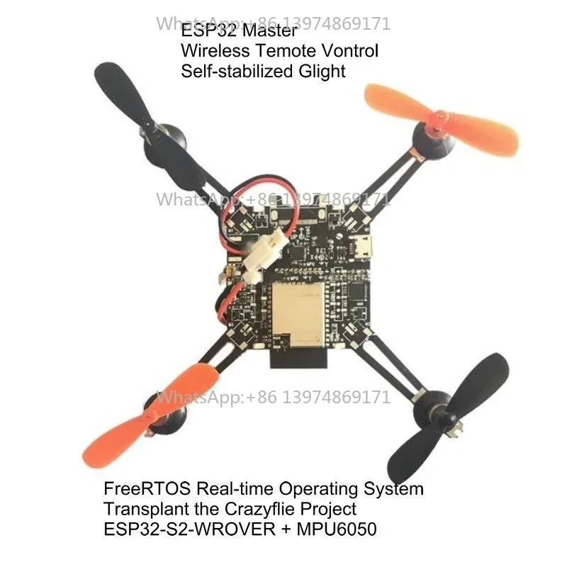 ESP32S2 Open Source Quadcopter Model WiFi Remote Control Drone Compatible with Crazyflie Open Source Flight Controller
