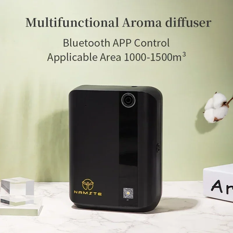 Electric Smell for Home Perfume Essential Oils Air Freshener 500ML Capacity HVAC Fragrance Flavoring 1500m³ Bluetooth Diffuser