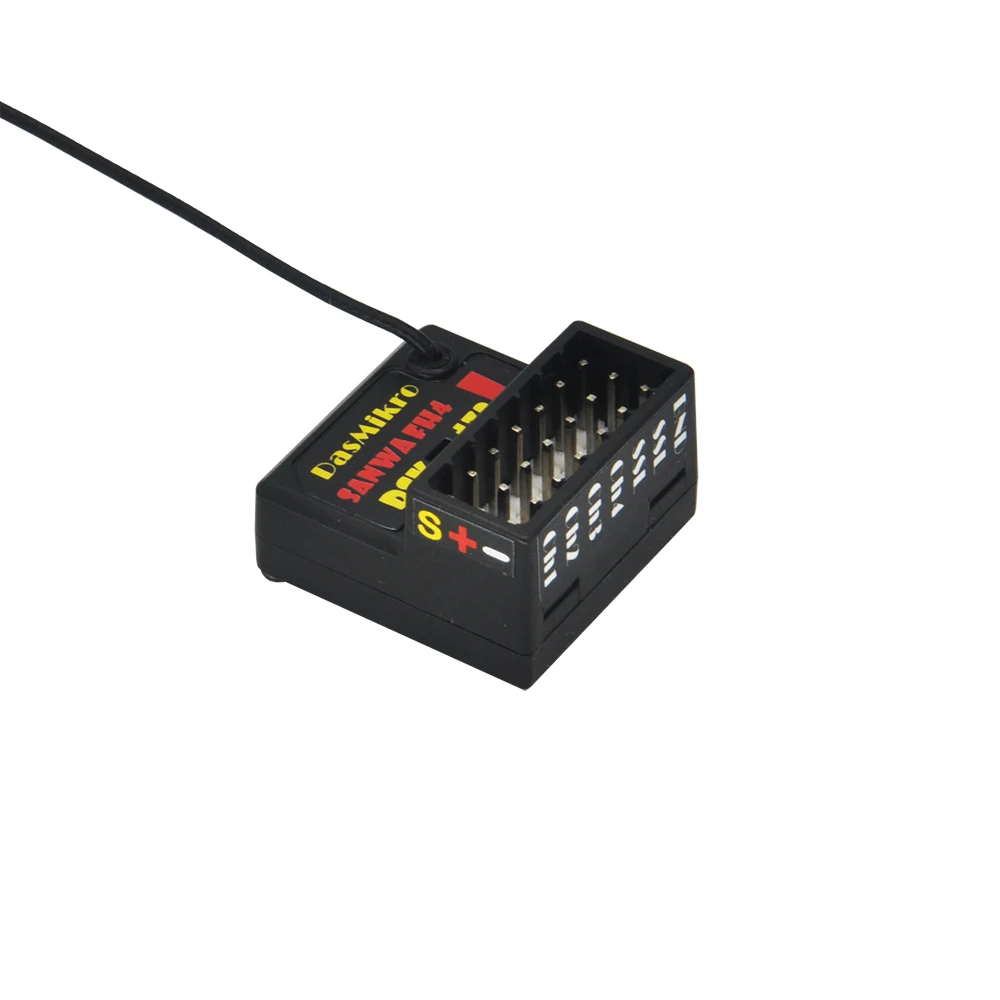 Sanwa 4 Channel FH3 FH4 Compatible Surface Receiver Long Antenna For Racing RC Car Sanwa M17 M12S MT4S M11X Transmitter DSK-472L