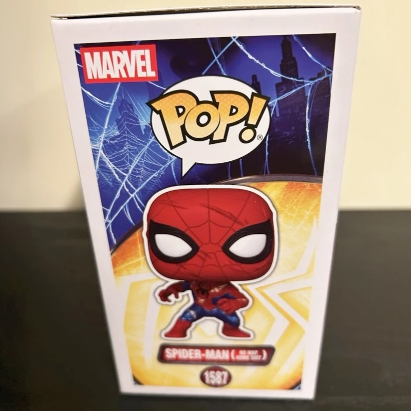 Funko Pop! Marvel Spider-Man Special Edition #1586 #1587 Original Vinyl Figure Superhero Collectible Model Desktop Ornament Gift - view 3