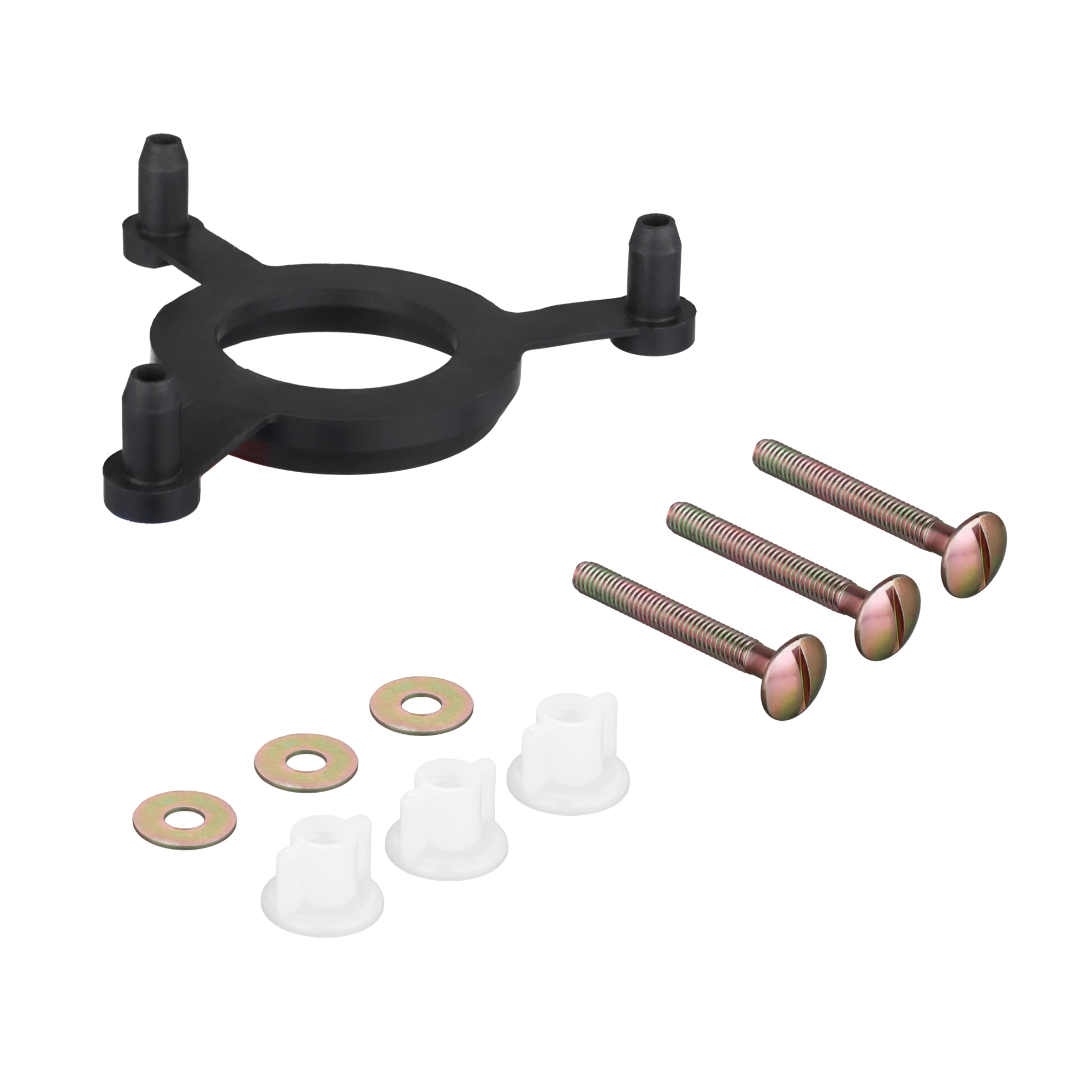 Complete Toilet Tank Repair Kit Rubber Gasket Bolt Set Compatible With GP51487 Bathroom Fixtures Repair Accessories