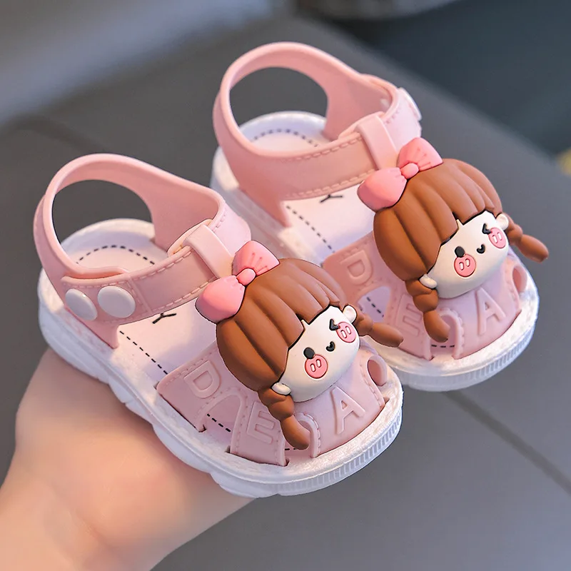 

Summer New Strawberry Fruit Children's Sandals Baby Girl's Shoes Baby Children's Breathable Shoes Toddler Shoes 0-3Years Old