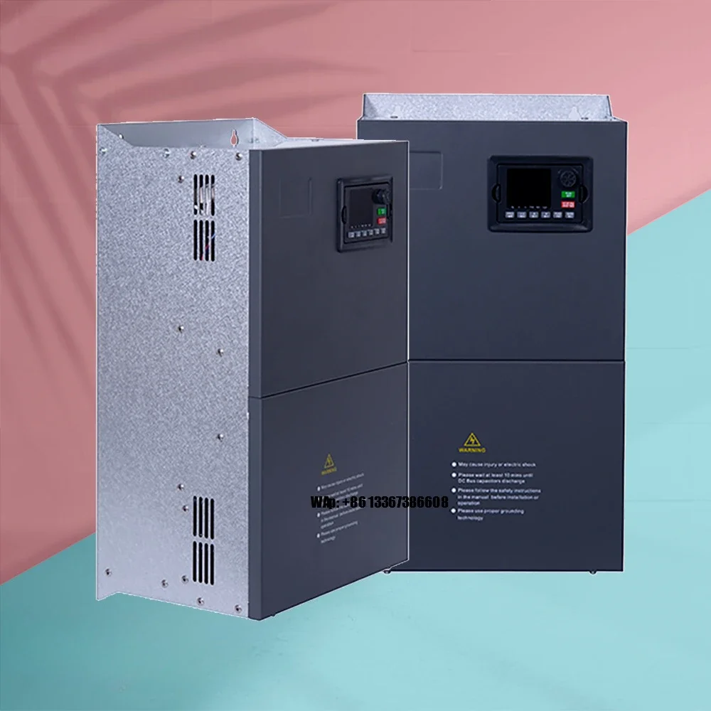Convertisseur de fréquence électrique 380V 37KW à haute capacité de conversion d'énergie, vente directe d'usine, avec fonction de protection contre les surcharges