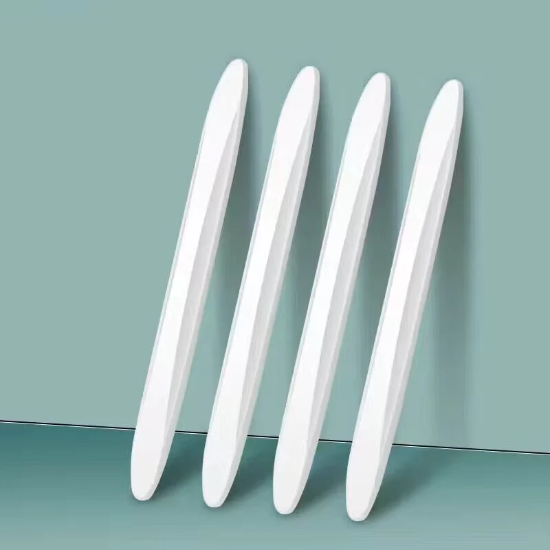 Pelindung tepi pintu mobil, 4 buah, perlindungan, stiker mobil, Strip perekat, pelindung Anti gores untuk Audi BMW