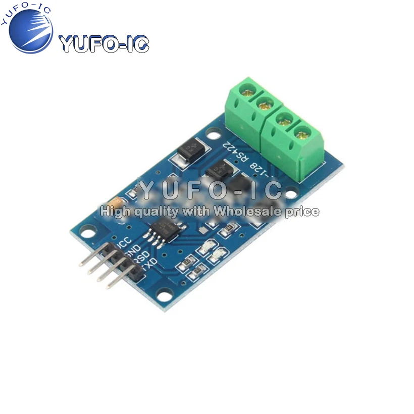 RS422 Mutual TTL Bidirectional Signal Module Full-duplex 422-turn 1-chip MAX490 To TTL Module