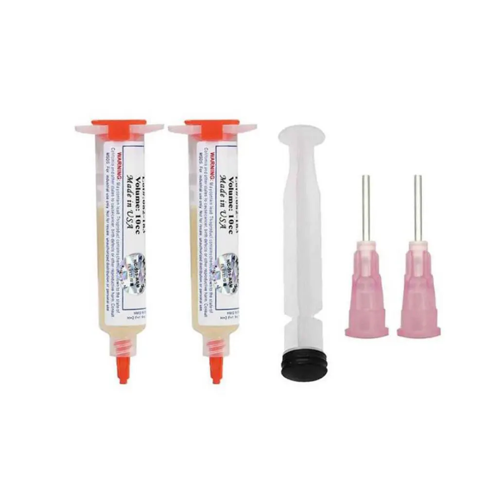High Quality Solder Flux 10cc 559 solder paste For Phone LED BGA SMD PGA PCB Repair + Needles Rework Repair Tools