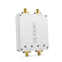 EDUP Drone Signal Amplifier Dual 4W Channel Dual 2.4Ghz Wifi Booster Long Range High Power Wifi Extender Repeater For Router