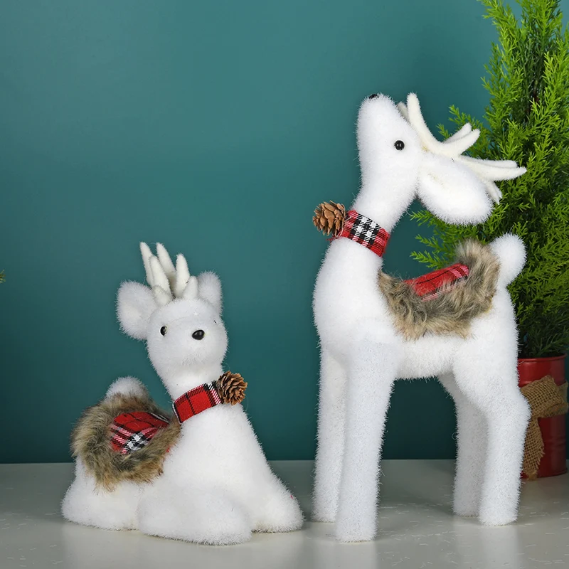 

Christmas Decoration European Plush Deer Home Furnishings