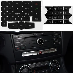 Car Air Conditioner Panel Windows Control Wheel Button Repair Sticker For Mercedes Benz CLA CLS GLE GLK 2012-2017