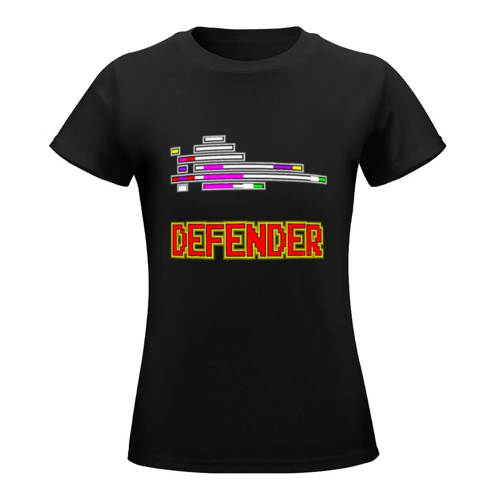 You are the DEFENDER! T-Shirt cute tops lady clothes Female clothing t-shirts for Women loose fit