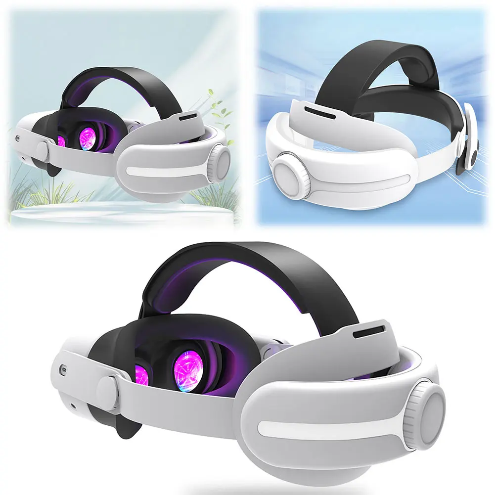 Head Strap for Meta Quest 3/Quest 3S Comfort Elite Strap for Oculus Quest 3S/3 Accessories Headstrap VR Headset Accessories