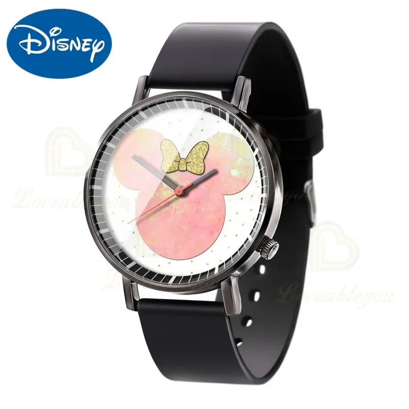 New Dis Watch Trend Fashion Men Women Creative Electronic Student Watches Mickey Mouse Anime Figure Model Birthday Gift