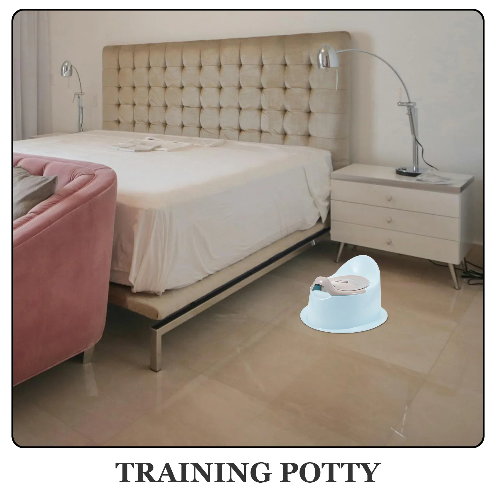 مقعد مرحاض محمول للسفر للأطفال خفيف الوزن وقوي لتدريب الأطفال الرضع مقعد مرحاض لرحلات التخييم للاستخدام في الهواء الطلق #4