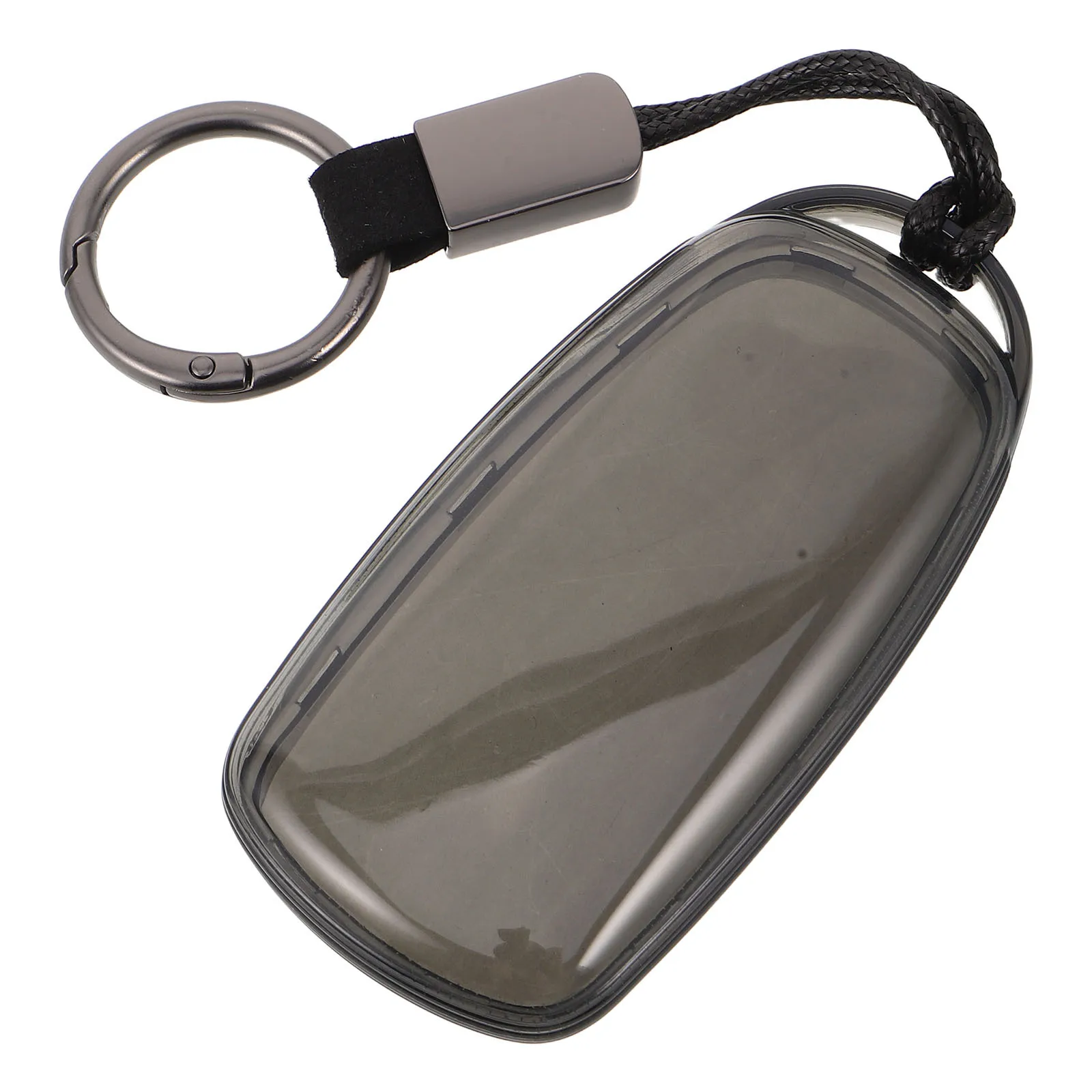 

Car Shell Cover Transparent Black Tpu Fob Protector For Chery Scratchproof Remote Key Case - Durable Key Fob Holder With