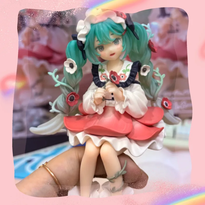 

В наличии Furyu Хацунэ Мику цветок фея анемона фигурка лапша пробка Коллекционная игрушка индивидуальные подарки