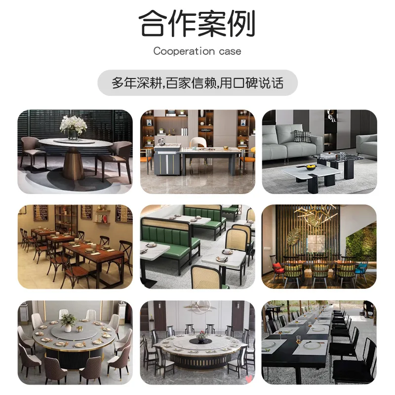 Marble retractable dining table and chair combination square and round dual-purpose household dining room table and chair set