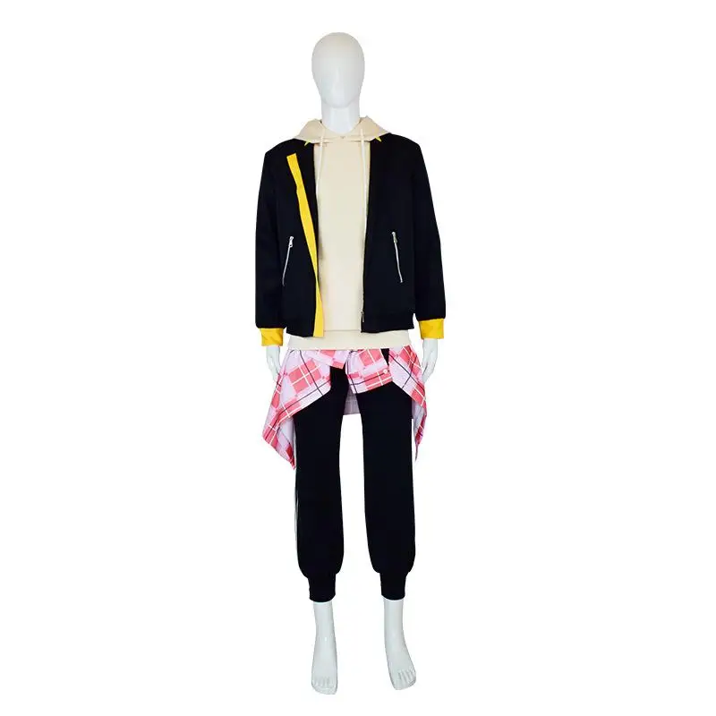 Hatsune Miku Shinonome Akito Anime Cosplay Costume Jacket Vest Pants Shirt Cartoon Uniform for man Woman Halloween Loli Clothing