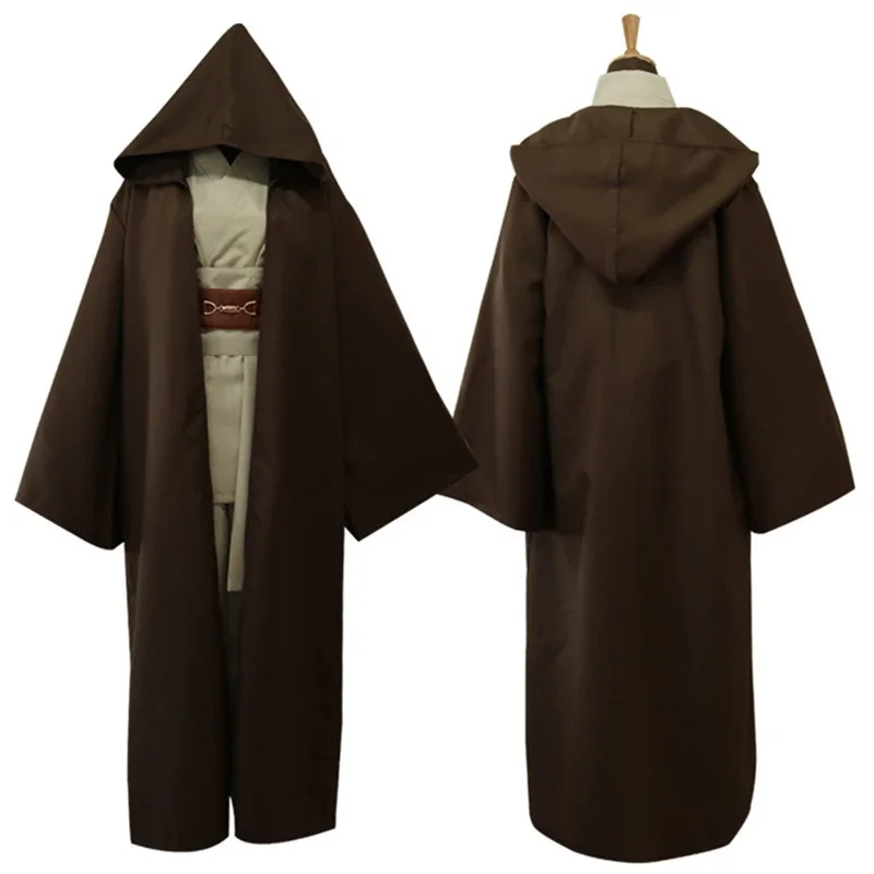 Costume de oral alier Jedi de Star de Film pour Homme, Cosplay de Mace Windu, Robe Obi Wan Kenobi VAN, Uniforme Anakin Skywalker, Tenues d\'Halloween