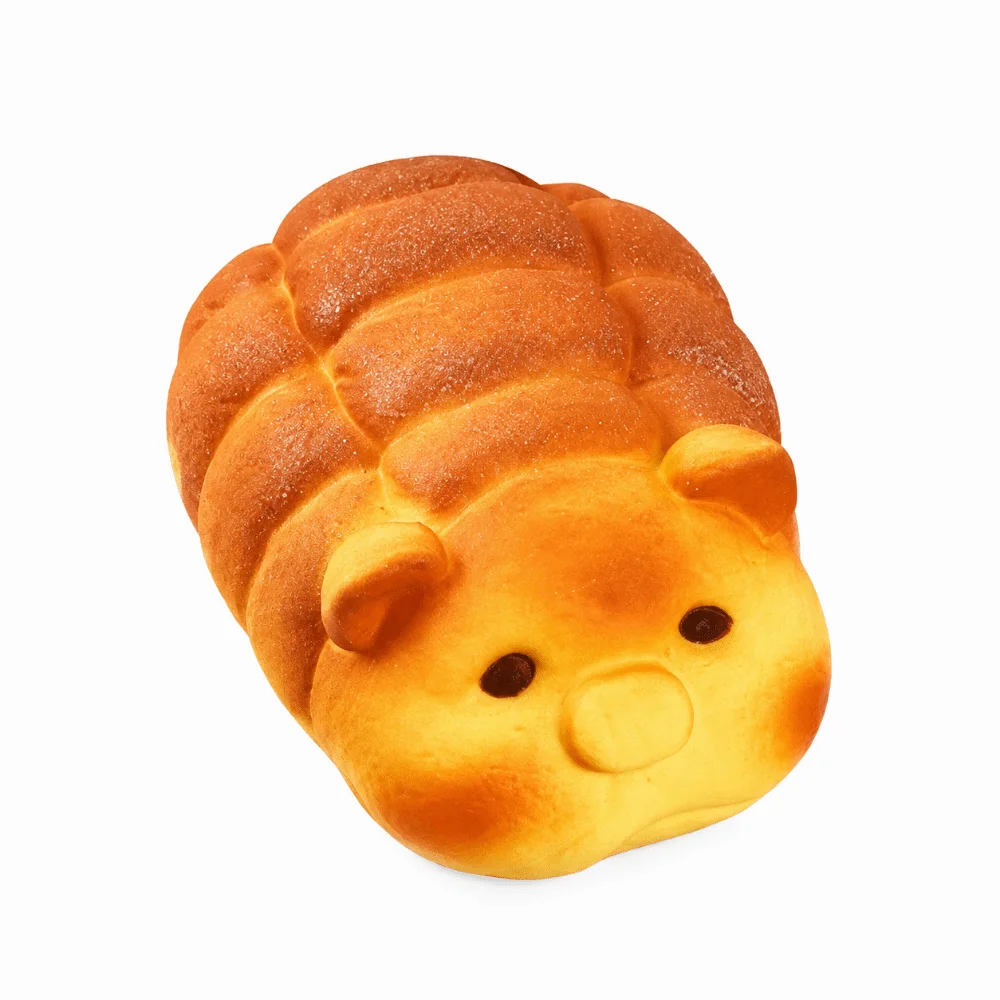 Creative Multicolor Squeeze Squeezable Cartoon Animal Slow Rising Bread Slow Rising Design Stress Relief For Adult